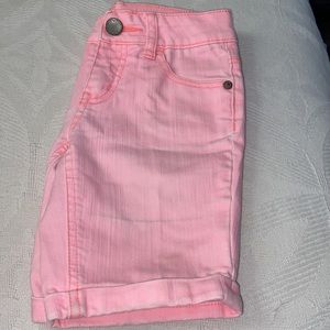 Pink Justice shorts size 8 in kids